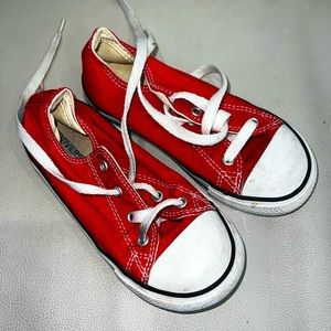 Red converse